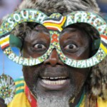 Torcida sul-africana pelos Bafana Bafana