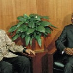 Milton Grant – Nelson e Kofi Anan em 1998