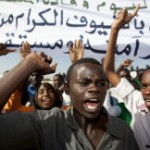 Protesto em Darfur Albert Gonzalez – ONU