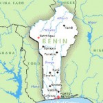 Mapa do Benin