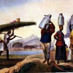 Vendedores de capim e leite – Quadro de Jean-Baptiste Debret.