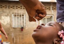 Angola lança campanha para vacinar 6,9 milhões de crianças contra a poliomielite